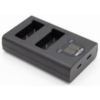 ChiliPower Nikon EN-EL9 dubbellader voor 2 camera accu's (tegelijk) - thumbnail