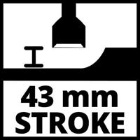 Einhell TC-PC 45 - Pneumatische Hakbeitel | 6.3 bar | 1.2J - 4139040 - thumbnail