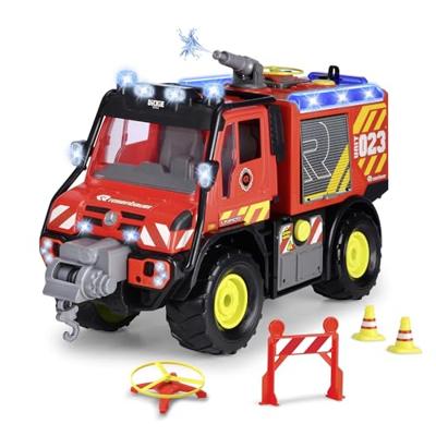 Dickie Toys Hulpdienstvoertuig Mercedes Benz Unimog U530 Fire Rescue Kant-en-klaar model Hulpdienstvoertuig (model) - thumbnail