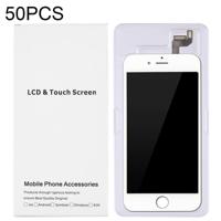 50 PCS LCD-scherm en Digitizer witte kartonnen doos verpakking voor iPhone 6s Plus & 6 Plus - thumbnail