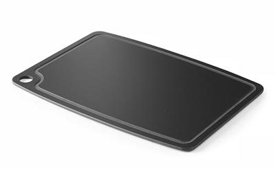 Hendi Snijplank antislip - vaatwasserbestendig - zwart houtvezel - 30 x 23.5 cm