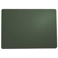 ASA Selection Placemat - Leather Optic Fine - Kale - 46 x 33 cm - thumbnail
