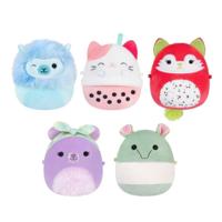 Squishmallows Micromallows Knuffels Silvy, Rozen, Aarin, Roxy, Gerald 6.5 cm - thumbnail
