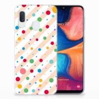 Samsung Galaxy A20e | TPU bumper | Dots - thumbnail