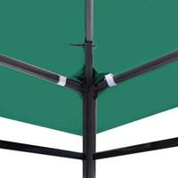 VidaXL Prieeldak 310 g/m² 4x3 m groen - thumbnail