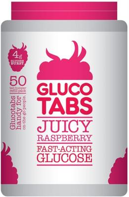 Lift Fast Acting Glucose Kauwtabletten - Framboos
