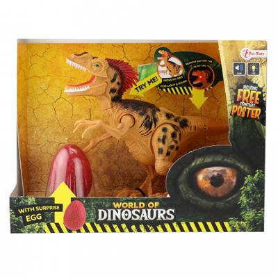 Toi-Toys Toi toys dinosaurus 30cm met geluid + ei