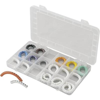 TRU COMPONENTS ECMKS-2 Markeerclip Opdruk 0 - 9, L, N, R, S, T, PE, +, - Buitendiameter 2 tot 5 mm TRU COMPONENTS ECMKS-2 Markeerclip Opdruk 0 - 9, L, N, R, S, T, PE, +, - Buitendiameter 2 tot 5 mm