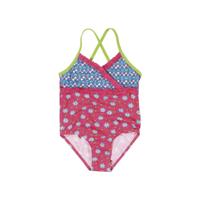 Playshoes badpak Bloemen Roze-98-104 - thumbnail