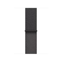 Apple Watch Band - Geweven sportbandje - 40 mm - Donkergrijs - Eén maat voor de meeste polsen - thumbnail