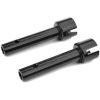Team Corally - Drive Axle - Rear - Wide Hub - V2 - SP2 EXH Steel - 2 pcs (C-00180-368-2) - thumbnail