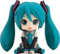 Character Vocal Series 01: Hatsune Miku Piapro Characters Rubber Mascot Nendroid Plus Mini Figure Hatsune Miku 8 cm - thumbnail
