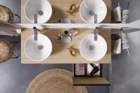 Waskom Duravit D-Neo Opbouw Rond 40 cm Hoogglans Wit Duravit - thumbnail