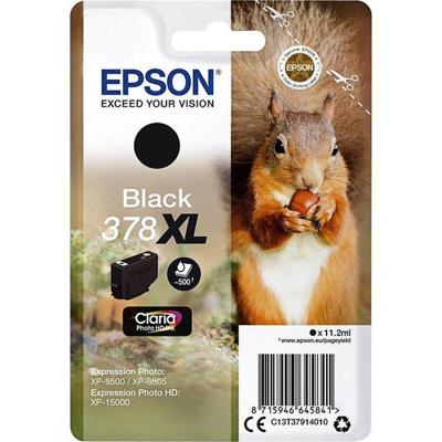 Inktcartridge epson 378xl t3794 zwart | 8 stuks