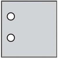 Single Pergamijnbladen 22x22 cm - thumbnail