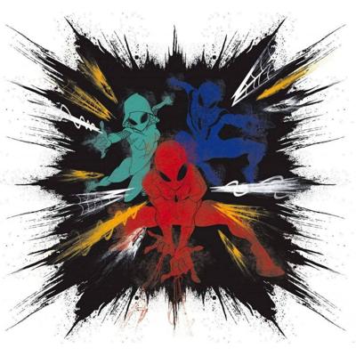 Komar Into Adventure Fotobehang Marvel - Spiderman - Color Explosion - IADX6-080