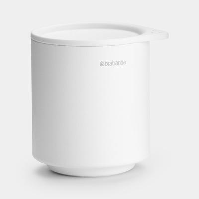 Brabantia mindset opbergpotje mineral infinite white