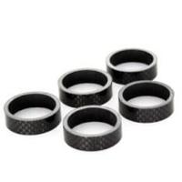 Hzb spacers 28.6 mm 1-1/8 inch oversized 10 mm carbon 5 stuks 6500032 - thumbnail