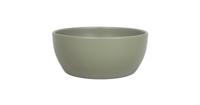 Floran schaal Boule 24.5x9.5cm legergroen mat - thumbnail