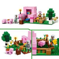 LEGO minecraft 21268 het huis van het biggetje - thumbnail