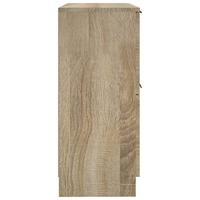 Dressoir 30x30x70 cm bewerkt hout sonoma eikenkleurig - thumbnail