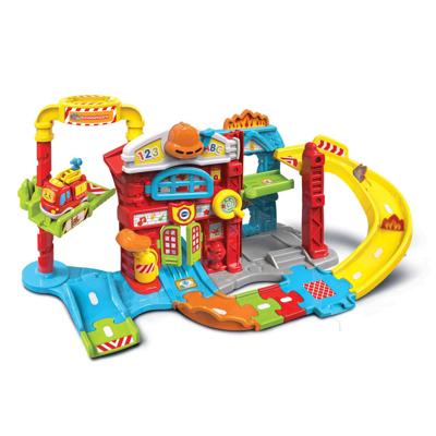 VTech Toet Toet Auto's brandweerkazerne met brandweerauto