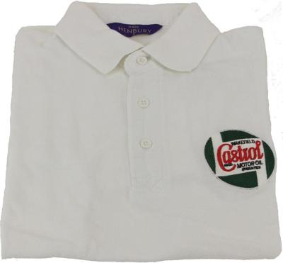 Castrol "klassiek" poloshirt poloshirt classic white gr. l 50