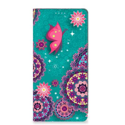 Xiaomi 12T | 12T Pro | Bookcase | Cirkels en Vlinders Xiaomi 12T | 12T Pro | Bookcase | Cirkels en Vlinders