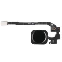 Home sleutel knop met PCB-membraan Flex-kabel voor iPhone 5S geen vingerafdruk Identificatiefunctie (zwart) - thumbnail