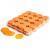 MagicFX Slowfall confetti rondjes 55mm oranje