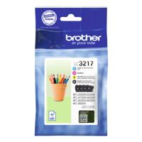 Brother Inktcartridge LC3217 Origineel Combipack Zwart, Cyaan, Magenta, Geel LC3217VAL - thumbnail