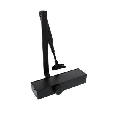 Intersteel Deurdranger met schaararm DR 120, 207x55x40, sluitkracht 2~4 - mat zwart