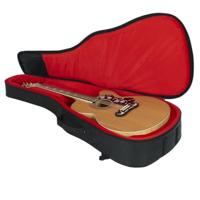 Gator Cases GT-JUMBO-BLK Black Transit Bag For Jumbo Acoustics gitaren - thumbnail