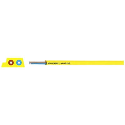 HELU 82822-500 Buskabel 2 x 1.5 mm² Zwart 500 m