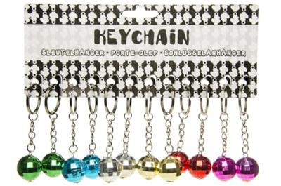 Duckiez Sleutelhanger discobal klein