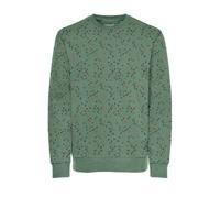 ONLY & SONS sweater ONSFLETCH met all over print groen - thumbnail