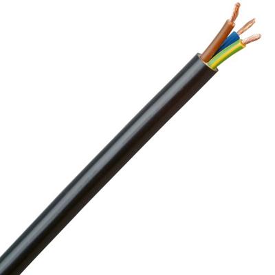Kopp 153705007 Geïsoleerde kabel H05VV5-F 3 x 1.5 mm² Zwart 5 m