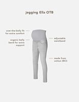 Noppies Zwangerschapsjeans Positiejeans Jegging Ela Light Aged Grey - thumbnail