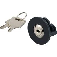 Sygonix SY-5994430 1 stuks Stopcontactslot gelijksluitend Gelijksluitend Grijs - thumbnail