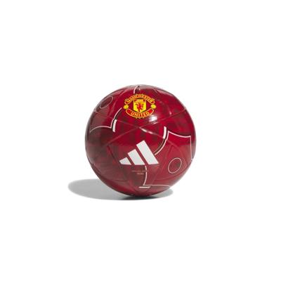 adidas Manchester United Mini Voetbal Maat 1 2025-2026 Rood Wit Zwart