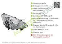 Koplamp rechts 2011809052 - thumbnail