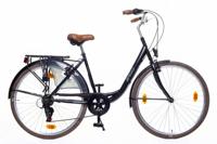 AMIGO Style S11 28 Inch 50 cm Dames 6V V Brakes Zwart - thumbnail