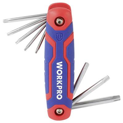WorkPro Torx Haakse schroevendraaierset T 9, T 10, T 15, T 20, T 25, T 27, T 30, T 40