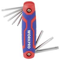 WorkPro Torx Haakse schroevendraaierset T 9, T 10, T 15, T 20, T 25, T 27, T 30, T 40 - thumbnail