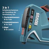 Novus Tools J-17 030-0458 Nietpistool Lengte nieten 6 - 14 mm - thumbnail