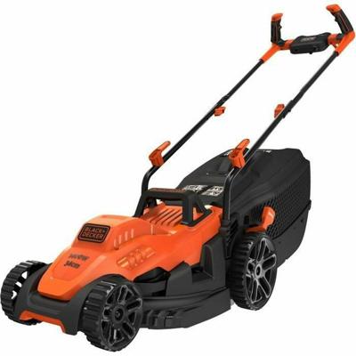 Black & Decker Grasmaaier Elektrisch Instelbare maaihoogte 1400 W Snijbreedte max. 34 cm