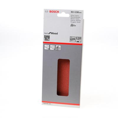 Bosch Accessoires Expert C470 schuurpapier voor vlakschuurmachines 93 x 230 mm, K120 10-delig - 2608900836