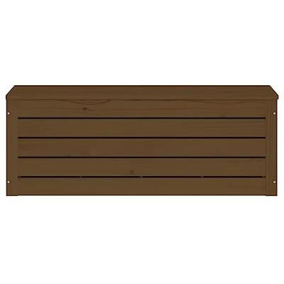 Opbergbox honingbruin 89x36,5x33 cm massief grenenhout Opbergbox honingbruin 89x36,5x33 cm massief grenenhout