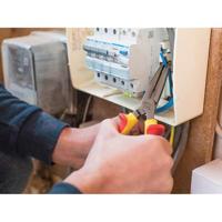 Stanley handgereedschap VDE Gebogen Telefoontang | 84-008 - 0-84-008 - thumbnail