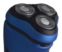 Blaupunkt MSR401 scheerapparaat Roterend scheerapparaat Trimmer Zwart, Blauw - thumbnail